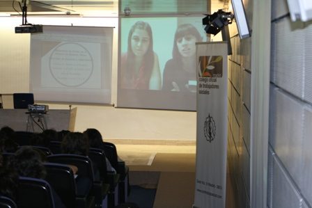 Josefina Trioiani y Paula Cantor. Trabajadoras Sociales Residentes argentinas que han realizado una rotación en Madrid adscritas al Hospital La Paz