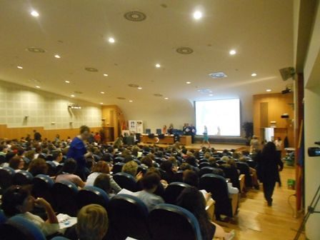 Plenario 2ª Jornada TS Sanitario en Auditorio Hospital Clínico San Carlos