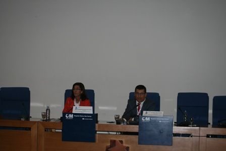ponencia: Coord socio sanitaria y Gestión de Casos: Agustina Crespo, Pta. AETSyS, presenta Angel Abad, Jefe Área DG At.Paciente