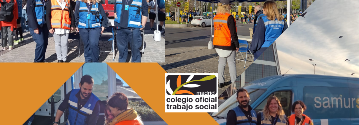 Participación del Cuerpo de emergencias en la media maratón de Madrid