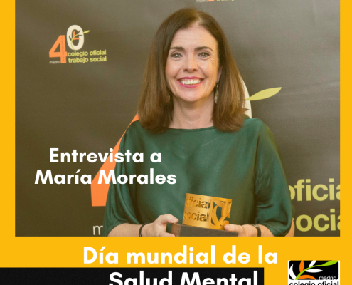 María Morales, trabajadora social de la Unidad de Hospitalización Psiquiátrica de Adolescentes del Hospital Puerta de Hierro,
