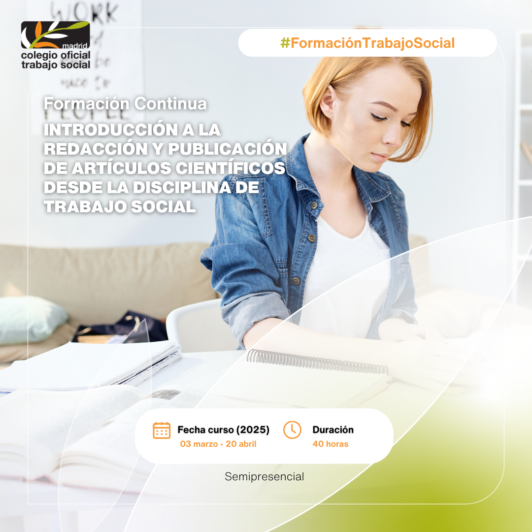Formación Continua - Colegio de Trabajo Social de Madrid
