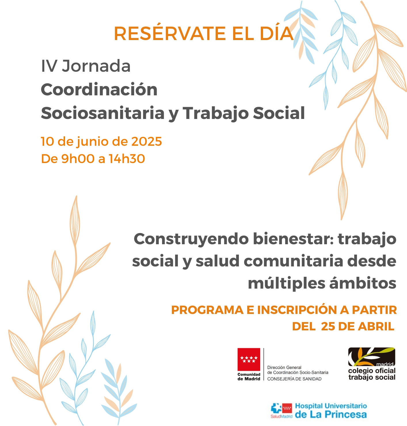 El Colegio Oficial de Trabajo Social de Madrid y la Dirección General ...